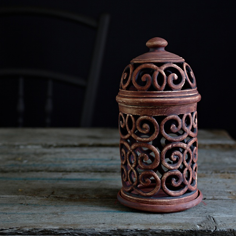 Duftlampe Orient "Patina Eisen"