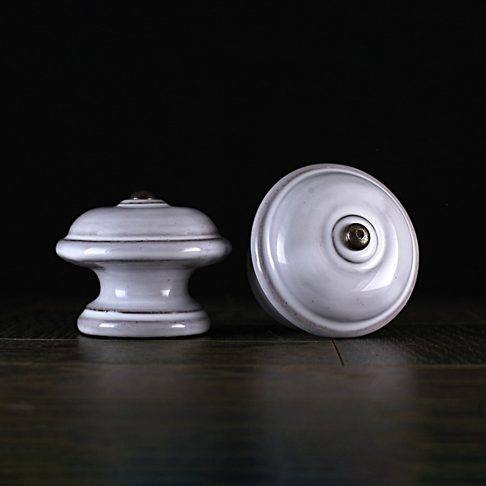 Keramischer Knauf Glatt - Rustik