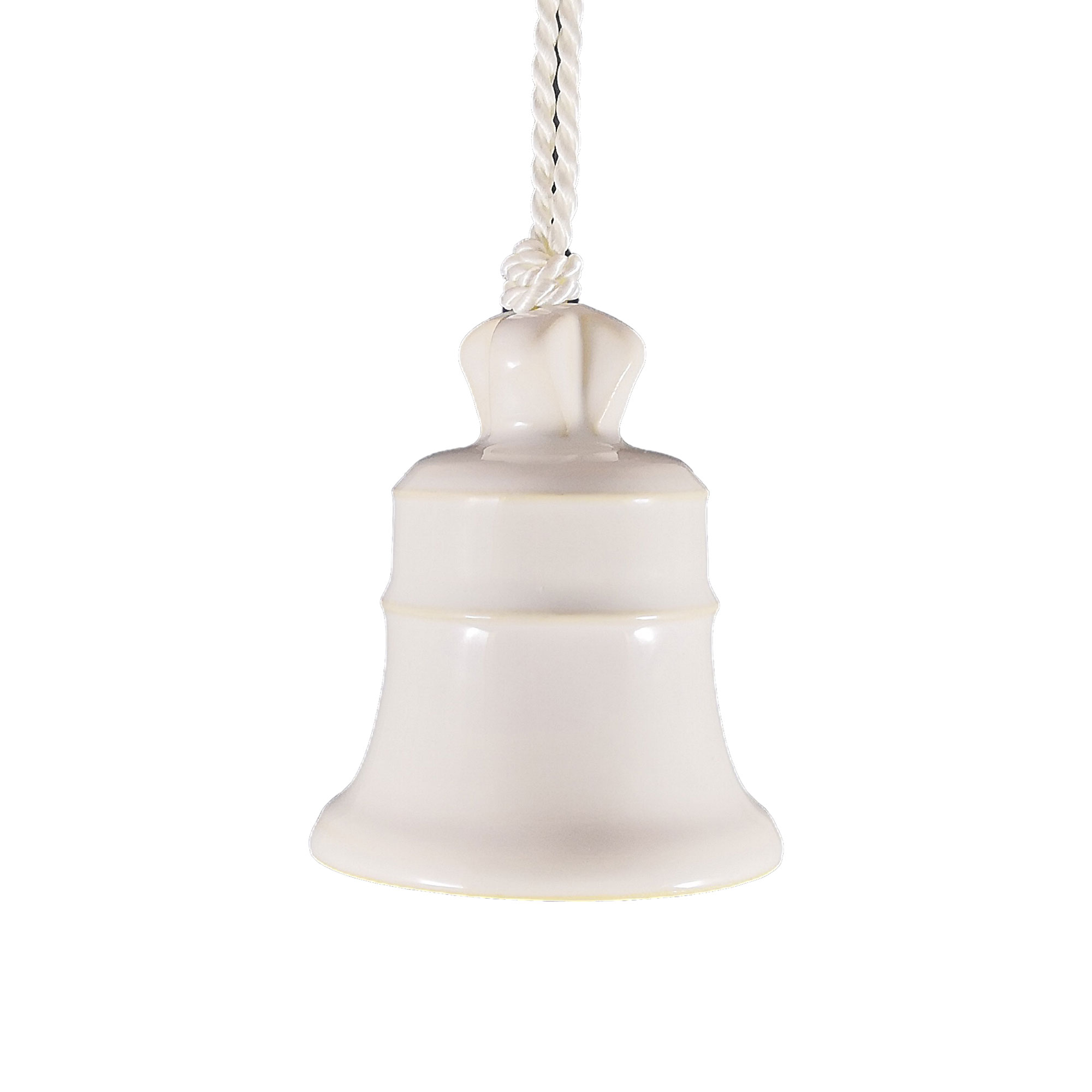 Glocke "Weiß" aus Keramik