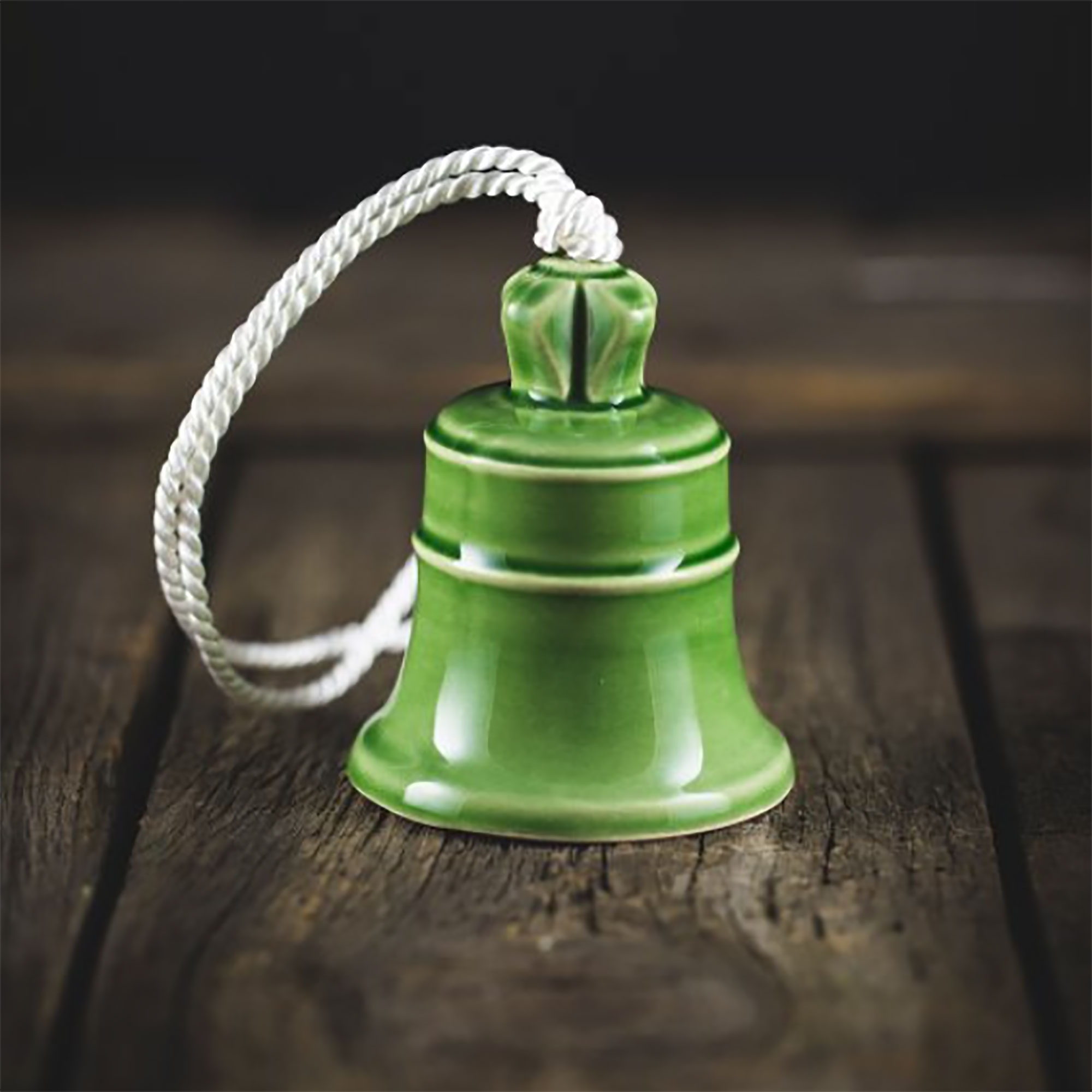 Glocke "Grün" aus Keramik