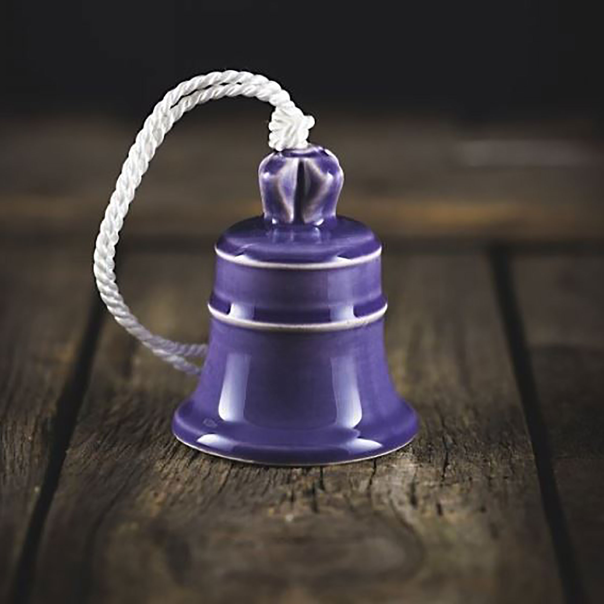 Glocke "Lavendel" aus Keramik