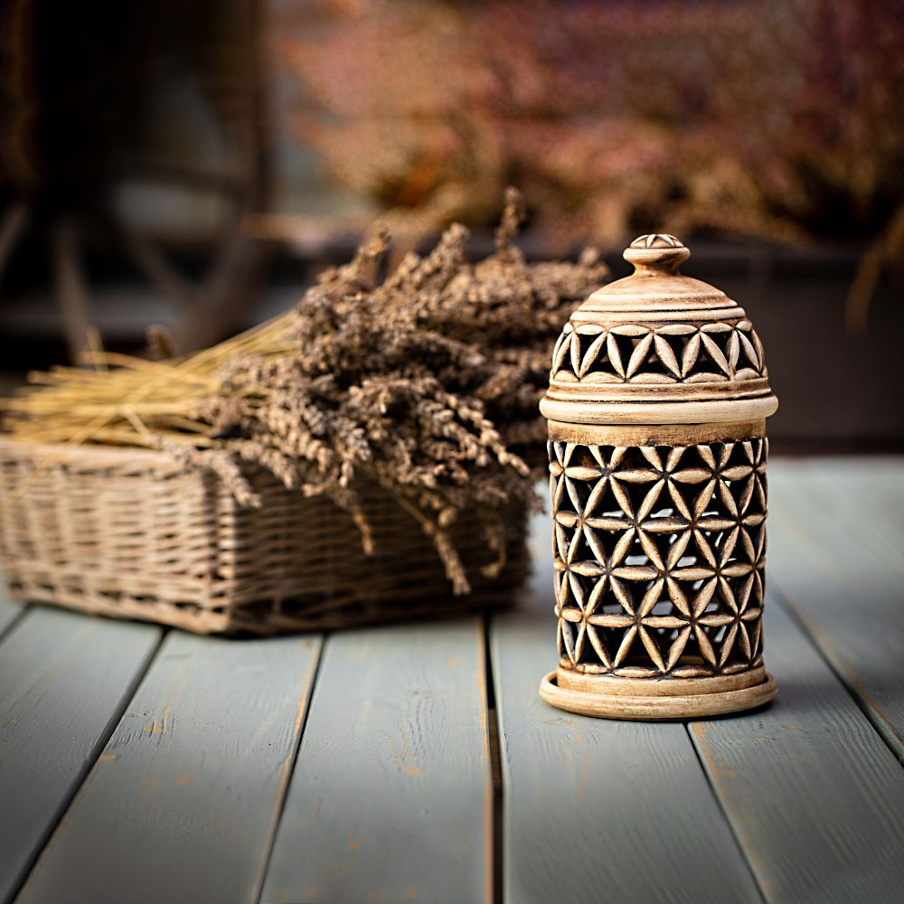 Duftlampe Blume des Lebens "Natur"