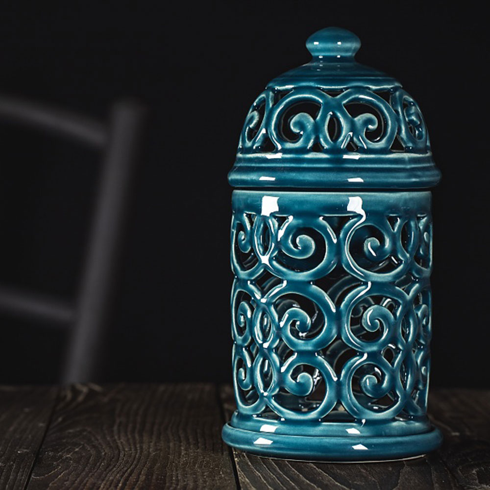 Duftlampe Orient "Blau"