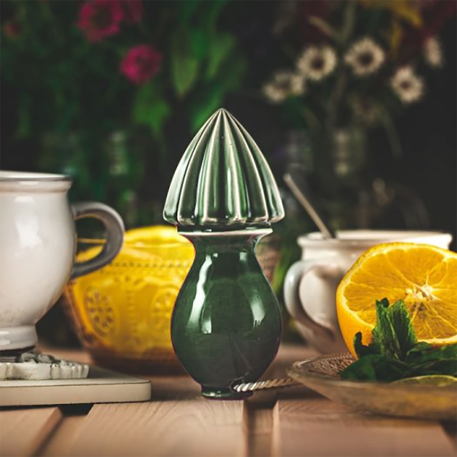 Zitruspresse - Olivgrün